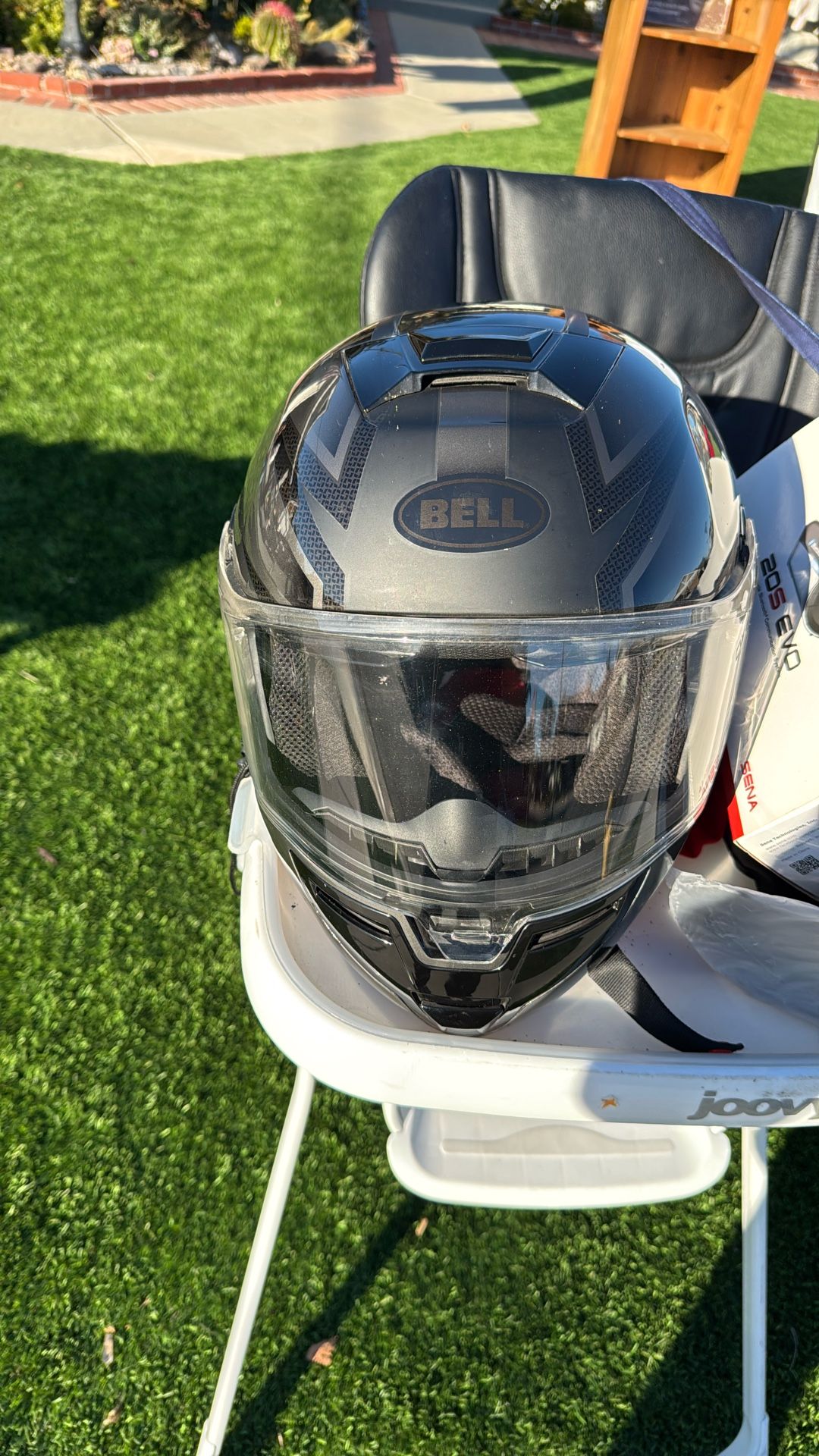 Bell Motorcycle Helmet With Bluetooth Setup