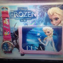 Wallet/watch set/frozen