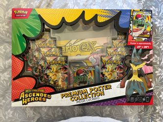 Pokemon Ascended Heroes Premium Poster Collection: Mega Lucario