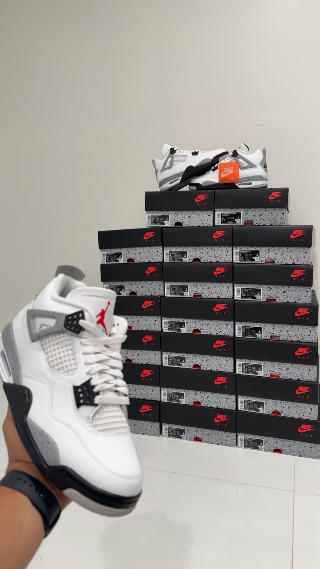Jordan 4 White Cement 2025