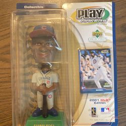 2001 Play Makers By Upper Deck Sammy Sosa Figure