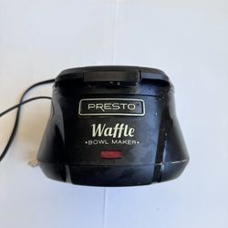 Presto 03500 Waffle Bowl Maker - Black