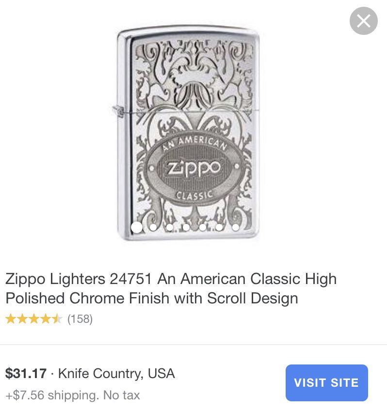 Classic Zippo Lighter