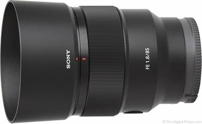 Sony lens 85mm f1.8 new
