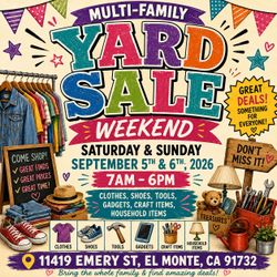 Multi-Family Yard Sale