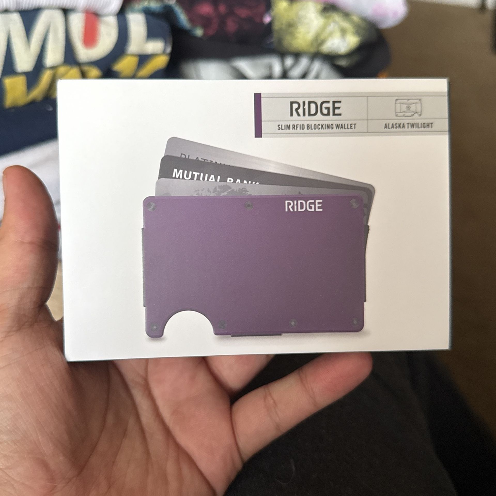 Ridge Wallet Alaska Twilight