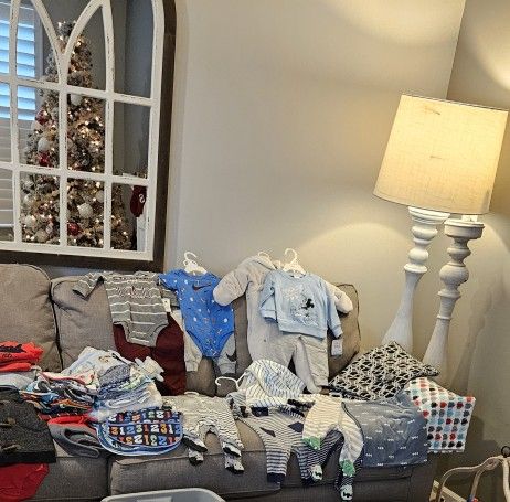 Huge Lot Of Baby Boy Clothing 