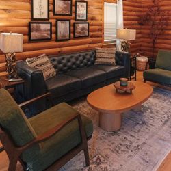 Leather Couch