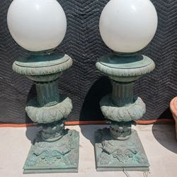Antique Brass Outdoor Lights