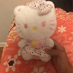 Hello Kitty Fuzzy Stuffed Animal