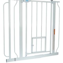 Carlson Extra Wide Pet Gate White 