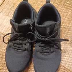 Ascis Gel Black Running Shoes