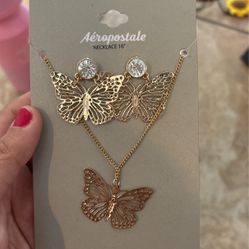 Butterfly Cute Jewelry Set