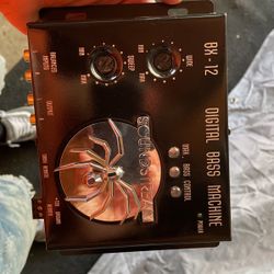 Bx 12 Digital Bass Machin New Wires Bass Knob