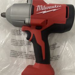 MILWAUKEE  BRUSHLESS IMPACT 1/2. NEW  M18 HEAVY  DUTY TOOL ONLY $220 FIRM
