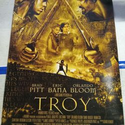 "Troy" Original One-sheet Movie Poster 27x40 (2004) D/S