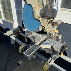 12” Sliding Miter Saw With Stand