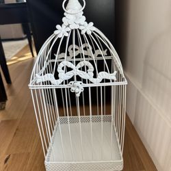 Decorative White Birdcages