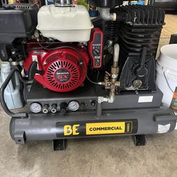 BE  90 Psi, Gas Air Compressor With The Honda Gx 2000 Engine