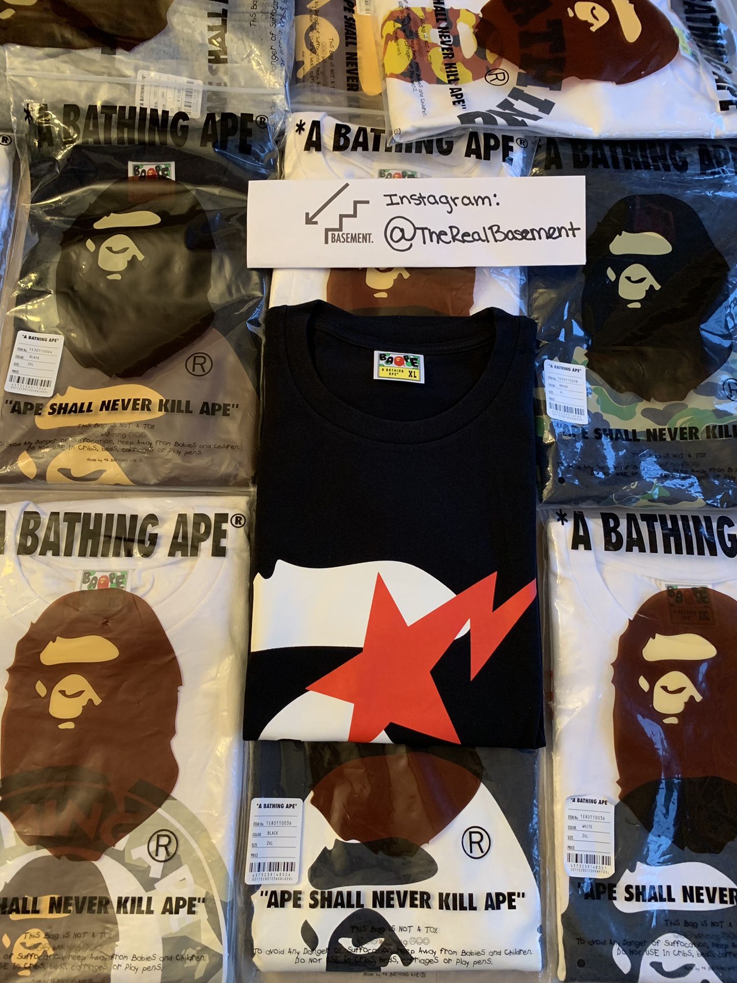 Bape T shirt XL (American Large)