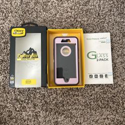 Otter Box And Screen Protectors For iPhone 7/8