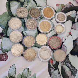lot silver coins
