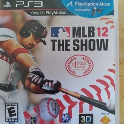 MLB 12 The Show Game For PS3