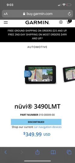 Garmin Nuvi  3490 LMT Navigation 