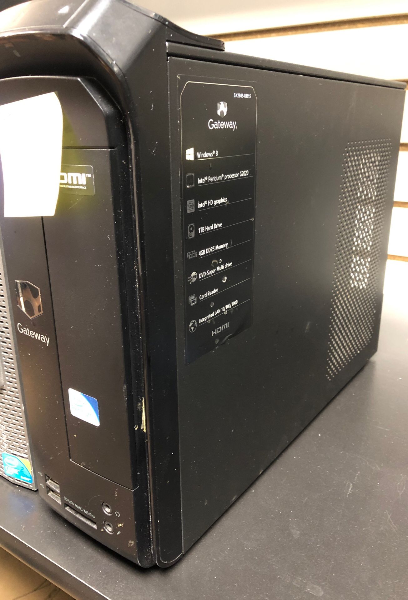 Gateway Computer Pc Windows 10 Intel, 4GB 1TB