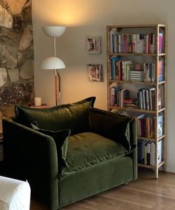 Etagere Bookcase in Natural Bamboo (Burke Décor) (x2)