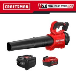 NEW Leaf blower with Battery and Charger Craftsman