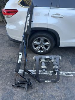 Thule Roof Rack And 2 Bike Bike Rack