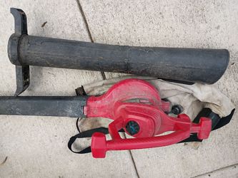 Toro leaf blower and bag