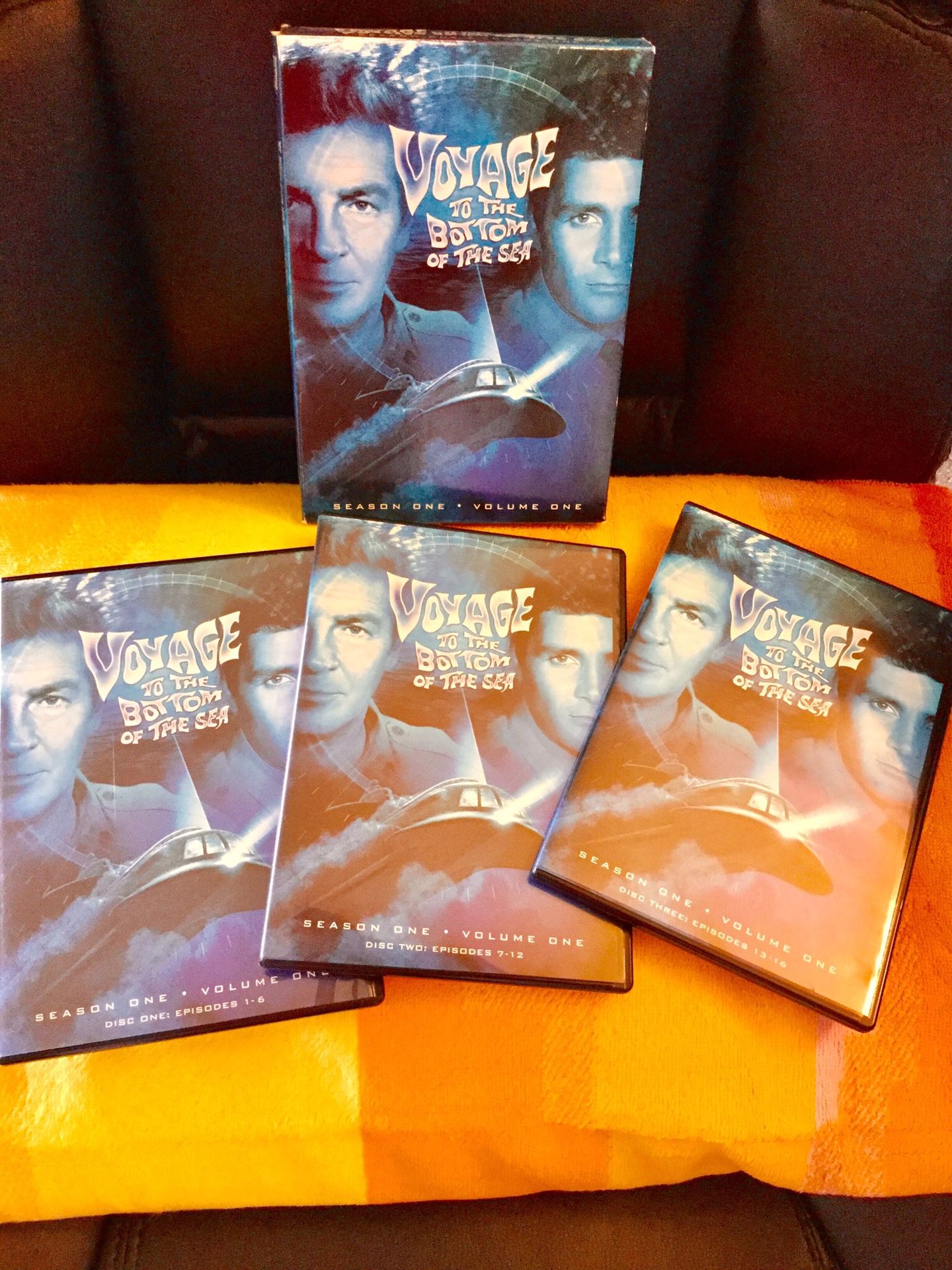3 Adventure MOVIE DVD / Voyage to the bottom of the Sea * Season One includes 3 DVD 📀📀📀 😁👍