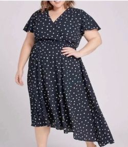 Lane Bryant Polka Dot Dress