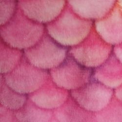 Pink Mermaid Tail Blanket 