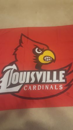Louisville Cardinals team flag 3x5