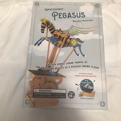 Impressionist Pegasus Wooden Puzzle 
