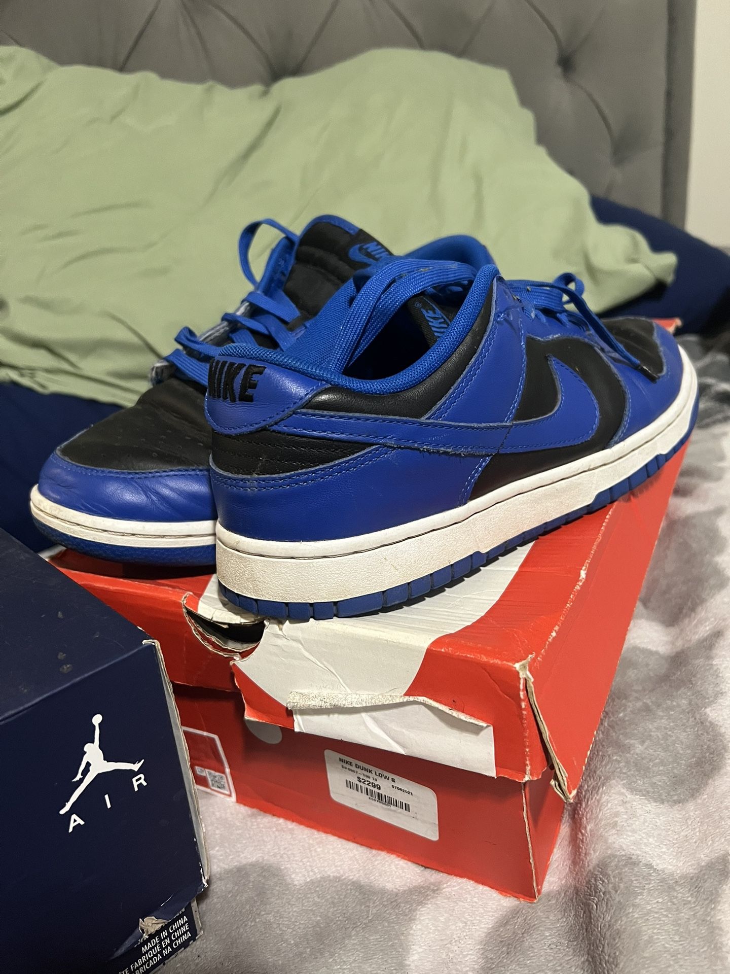 Blue Nike Dunk Lows Hyper Cobalt