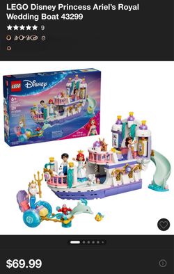Princess Ariel Lego new in box 43299