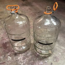 6 Gallon Glass Carboys With Handles 