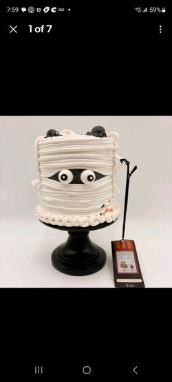 Decoration Holloween cake