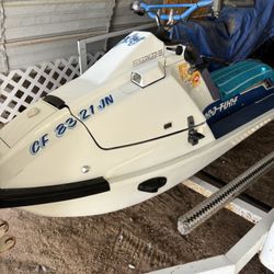 1988 Kawasaki X2 650cc w/ Trailer