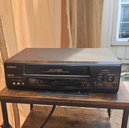 - Broksonic vcr. Tested and working great. No remote. TV IS NOT FOR SALE