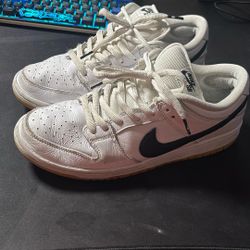 Nike Dunk Low White Gum Size 11.5