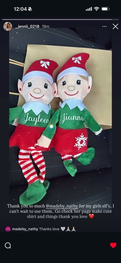 Personalized Elves Boys And Girls 