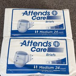 Attends care briefs medium