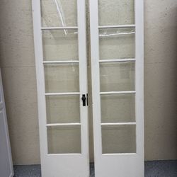 1925 French doors (matching pair) 