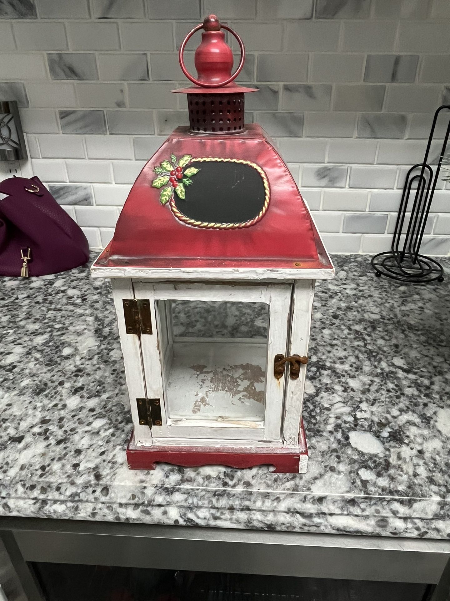 Outdoor Lantern Candle Holder 