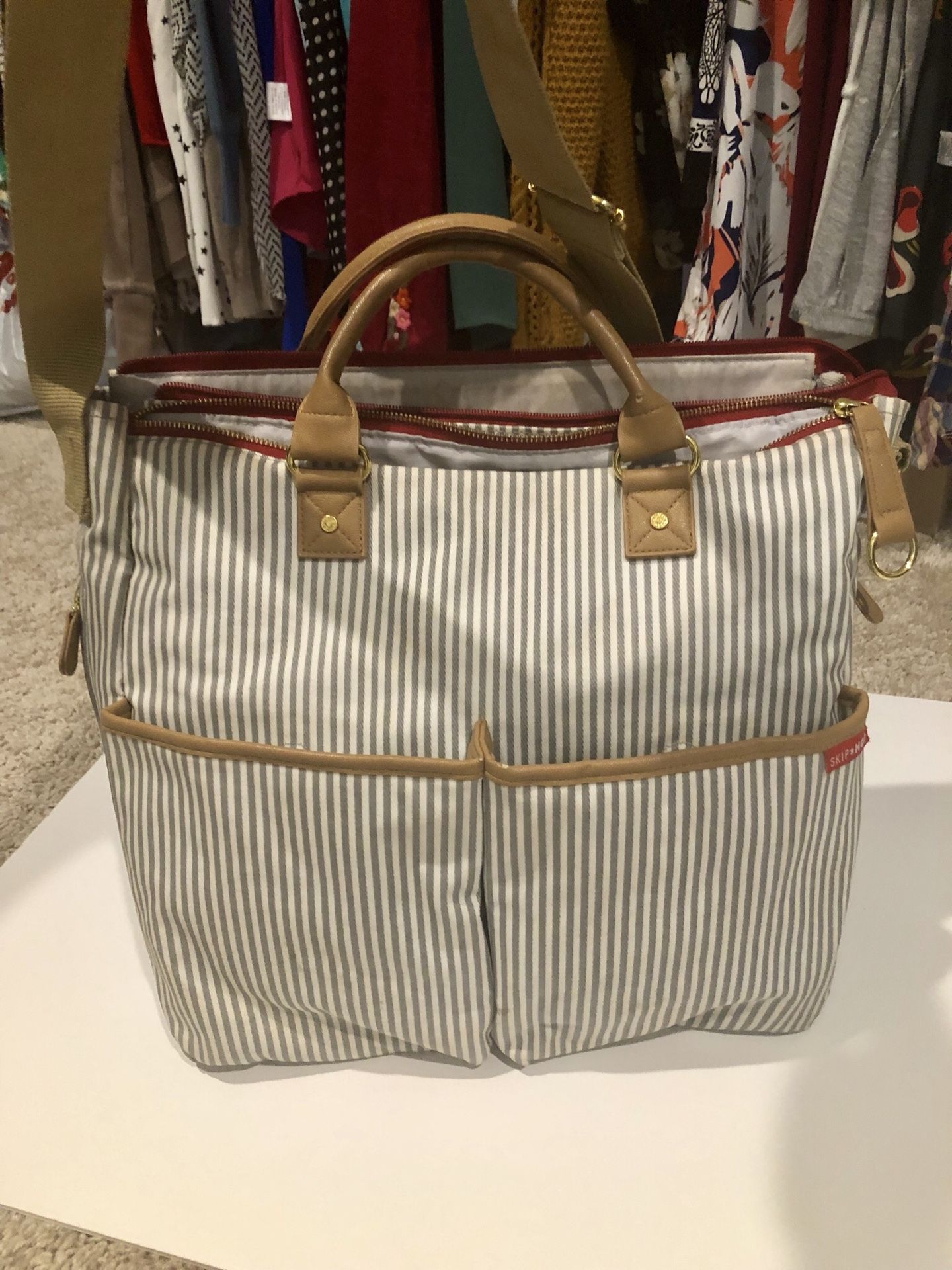 Skip and Hop diaper bag.